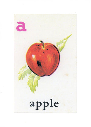 A is for Apple-Alphabet Soup-Plymouth Cards