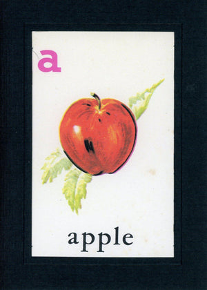 A is for Apple-Alphabet Soup-Plymouth Cards