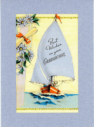 Best Wishes on Your Graduation-Greetings from the Past-Plymouth Cards