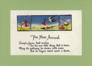 The New Arrival-Greetings from the Past-Plymouth Cards