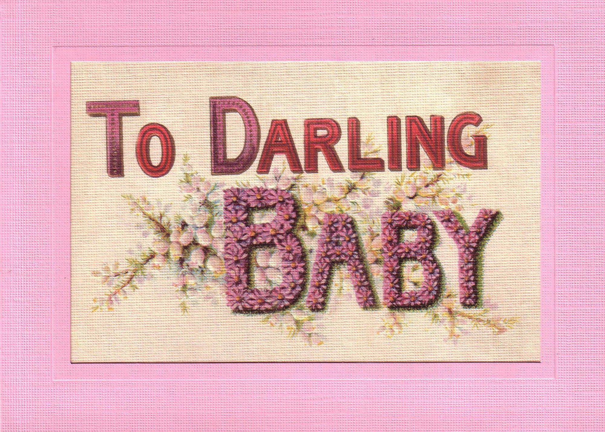 Darling Baby Girl-Greetings from the Past-Plymouth Cards