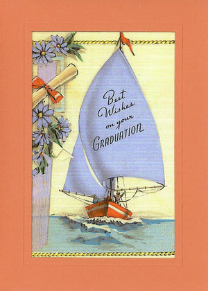 Best Wishes on Your Graduation-Greetings from the Past-Plymouth Cards