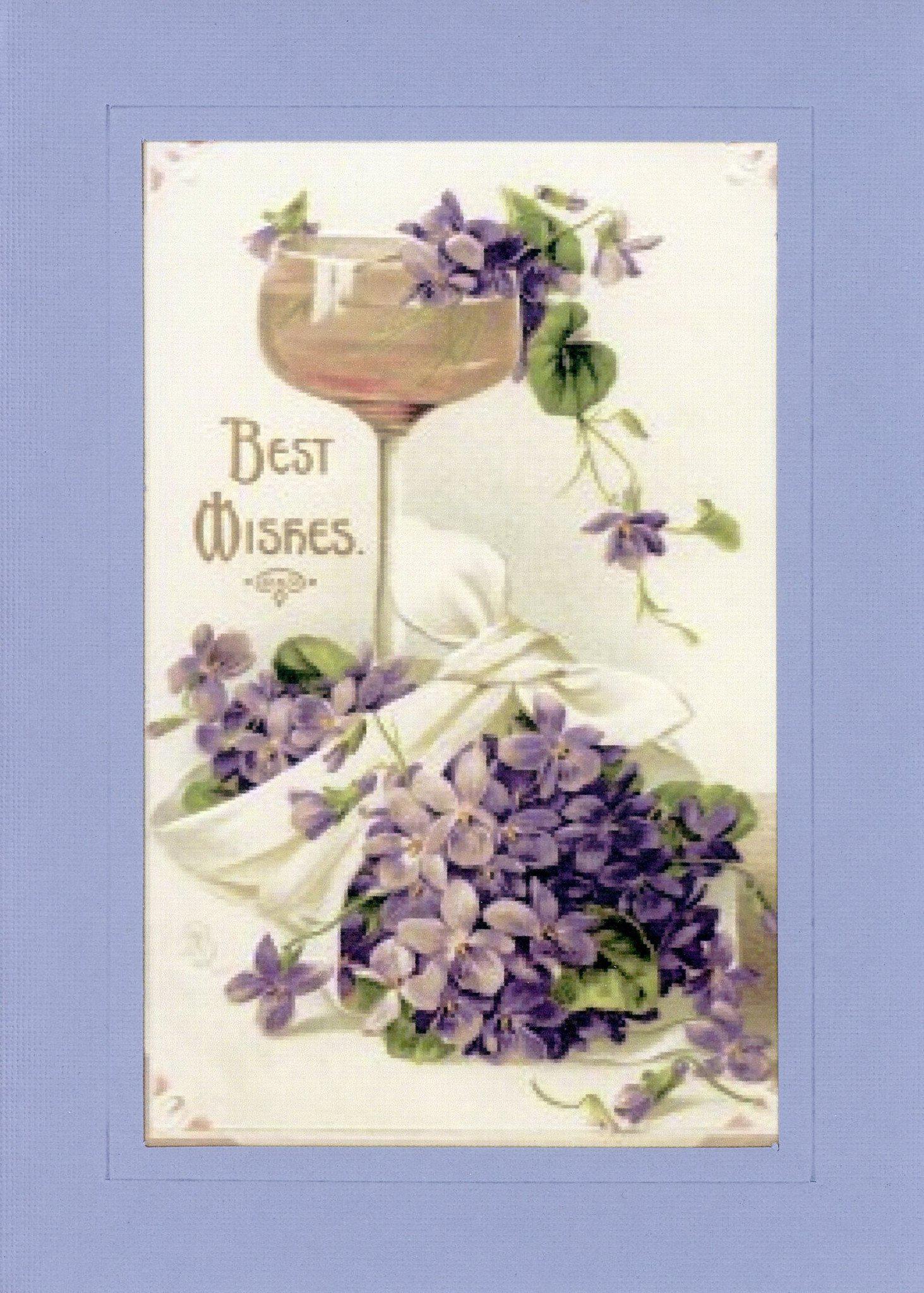 Best Wishes-Greetings from the Past-Plymouth Cards