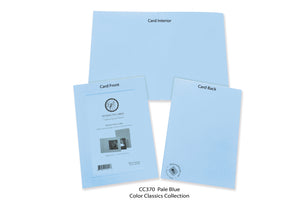 Pale Blue #CC370-Photo note cards-Plymouth Cards