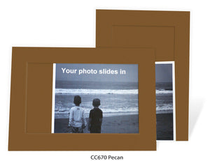 Pecan #CC670-Photo note cards-Plymouth Cards