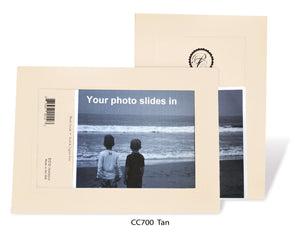 Tan #CC700-Photo note cards-Plymouth Cards