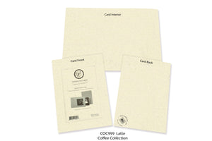 Latte #COC999-Photo note cards-Plymouth Cards
