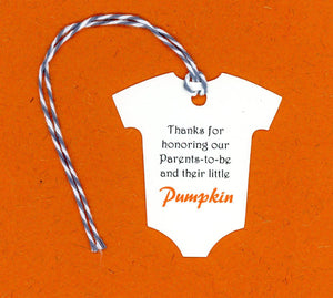 Baby Onesie - "Little Pumpkin"-Gift Tags-Plymouth Cards