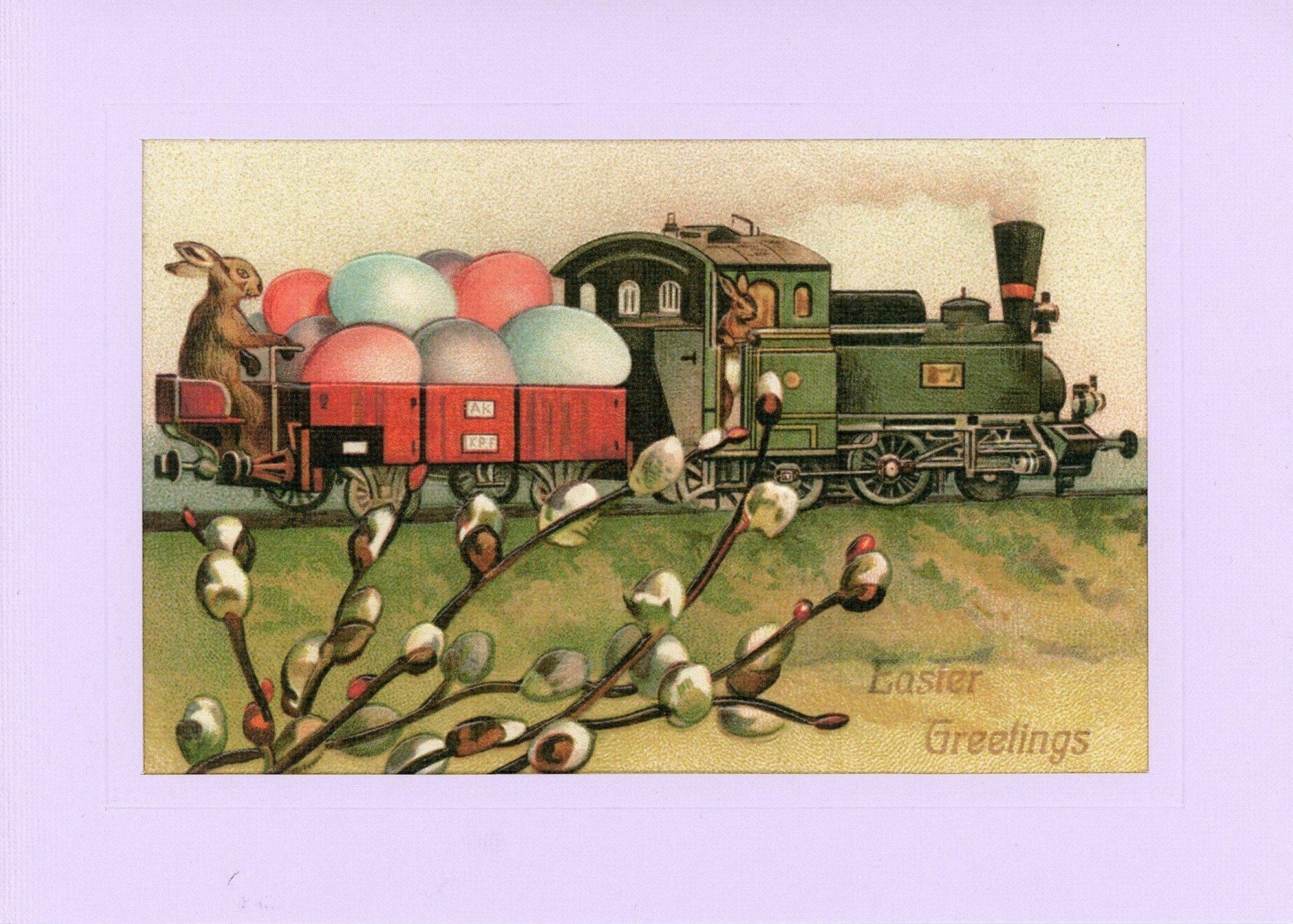 Easter Greetings-Greetings from the Past-Plymouth Cards
