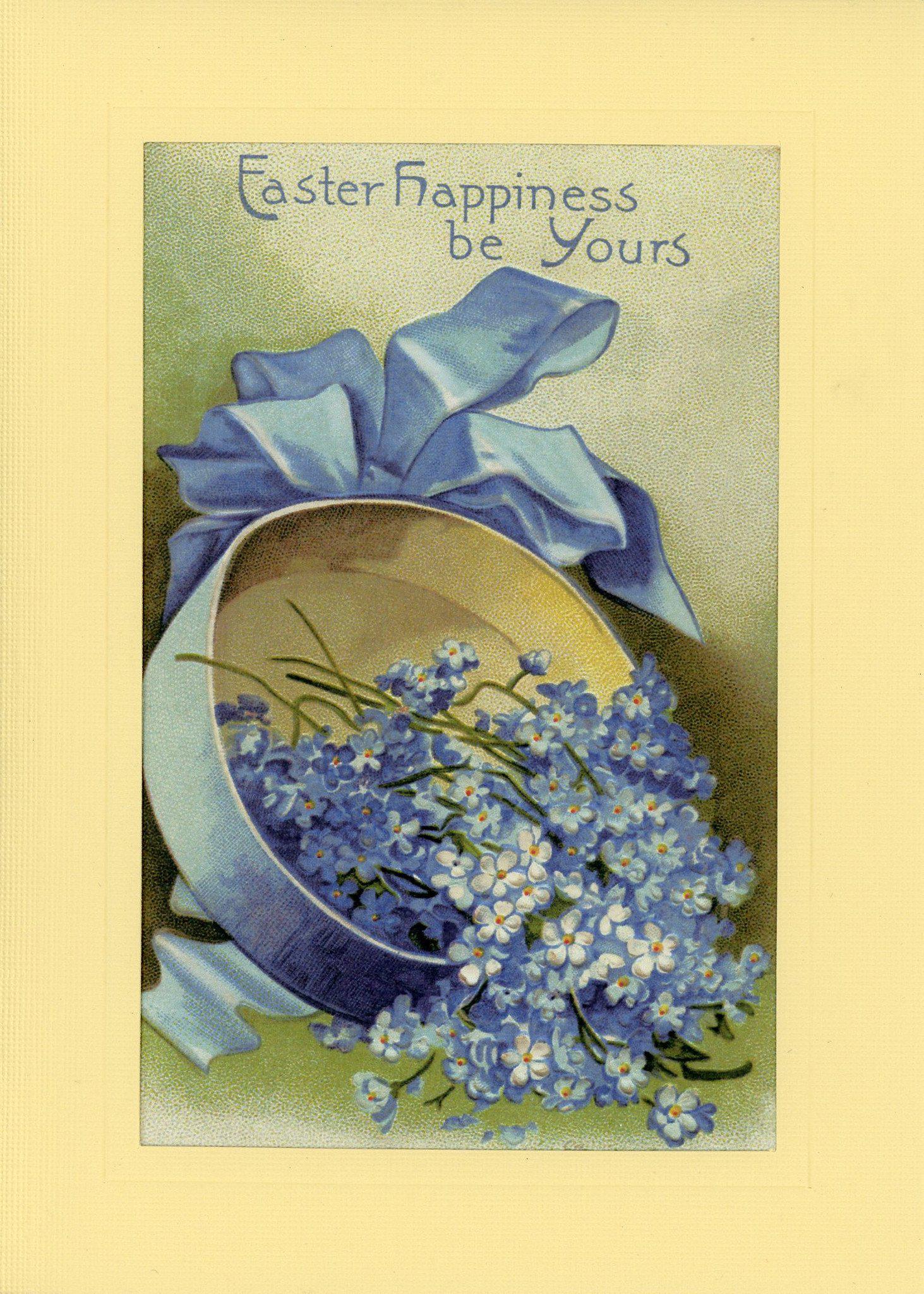 Easter Happiness-Greetings from the Past-Plymouth Cards