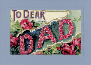 To Dear Dad-Greetings from the Past-Plymouth Cards