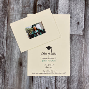 Cream - Wallet Photo Insert Cards-Photo note cards-Plymouth Cards