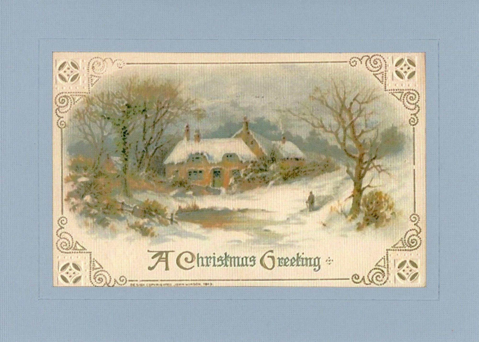 A Christmas Greeting-Greetings from the Past-Plymouth Cards