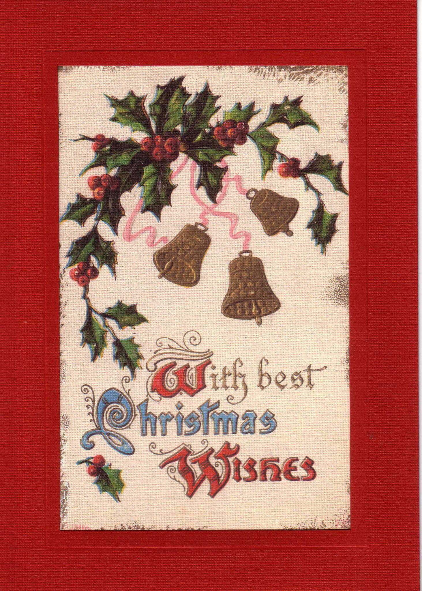With Best Christmas Wishes-Greetings from the Past-Plymouth Cards