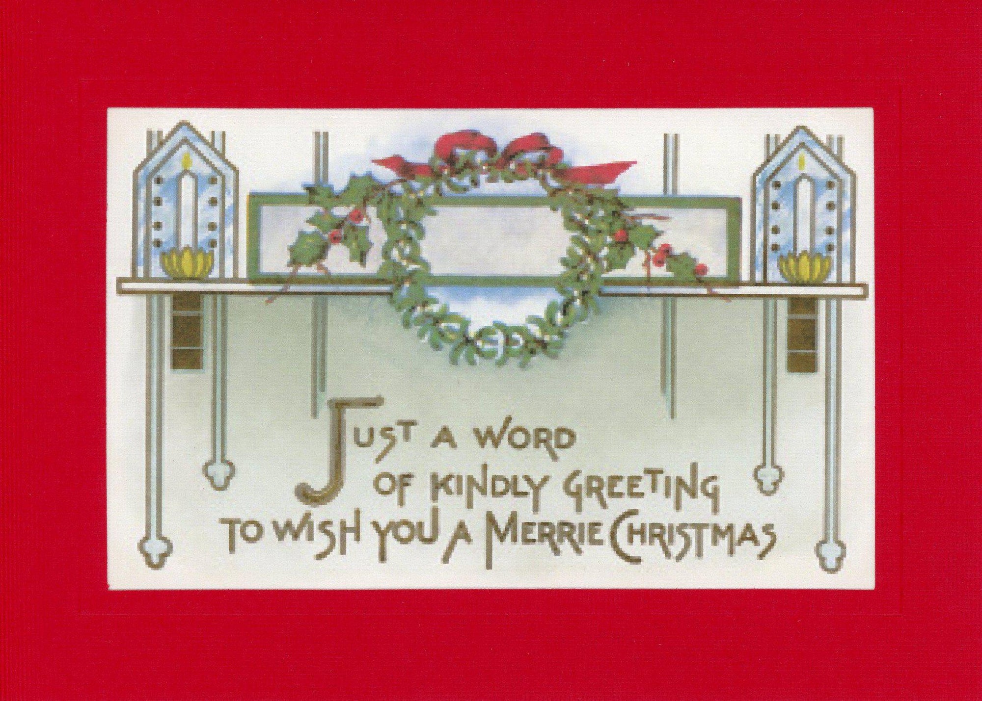 To Wish You a Merrie Christmas-Greetings from the Past-Plymouth Cards