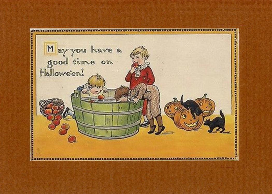 Good Time of Hallowe'en-Greetings from the Past-Plymouth Cards