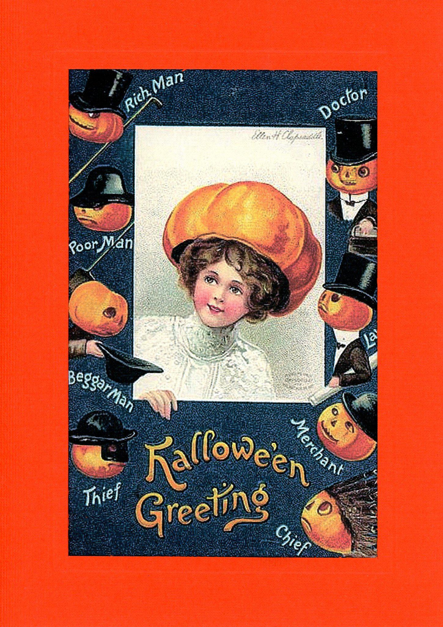 Hallowe'en Greeting-Greetings from the Past-Plymouth Cards