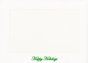 Happy Holidays-Photo note cards-Plymouth Cards