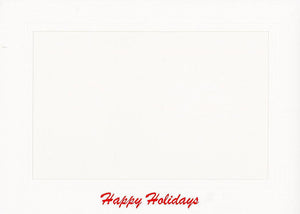 Happy Holidays-Photo note cards-Plymouth Cards