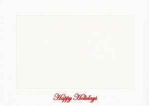 Happy Holidays-Photo note cards-Plymouth Cards