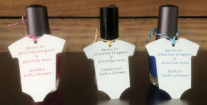 Baby Onesie - "10 Little Fingers & 10 Little Toes"-Gift Tags-Plymouth Cards