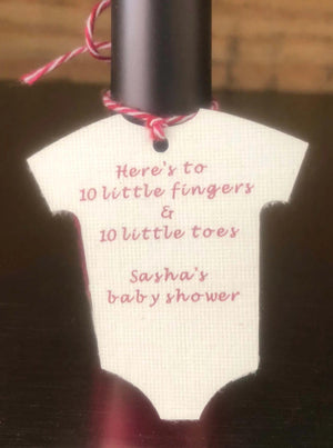 Baby Onesie - "10 Little Fingers & 10 Little Toes"-Gift Tags-Plymouth Cards