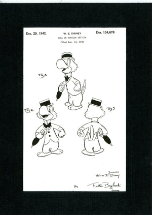 Jose Carioca parrot-Greeting Card-Plymouth Cards