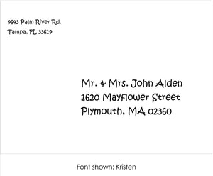 Custom Printing - Envelopes-Photo note cards-Plymouth Cards