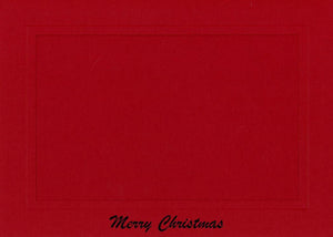 Merry Christmas - Ink printed-Photo note cards-Plymouth Cards