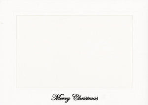 Merry Christmas - Ink printed-Photo note cards-Plymouth Cards