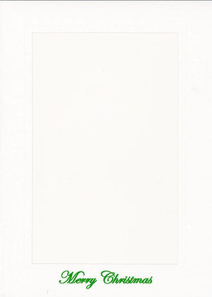 Merry Christmas - Ink printed-Photo note cards-Plymouth Cards