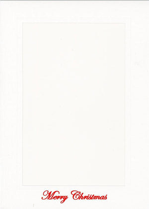 Merry Christmas - Ink printed-Photo note cards-Plymouth Cards