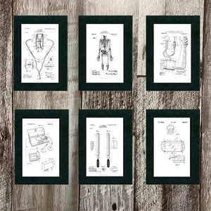 Medical Patents 6 card set-Greeting Card-Plymouth Cards
