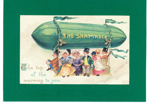 St. Patrick's Day ~ The Shamrock-Greetings from the Past-Plymouth Cards