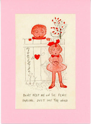 My Valentine-Greetings from the Past-Plymouth Cards