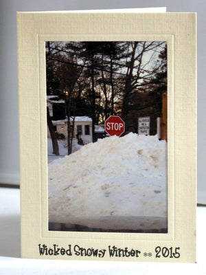 Custom Printing - Exterior Front Border-Photo note cards-Plymouth Cards