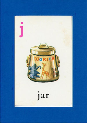 J is for Jar-Alphabet Soup-Plymouth Cards