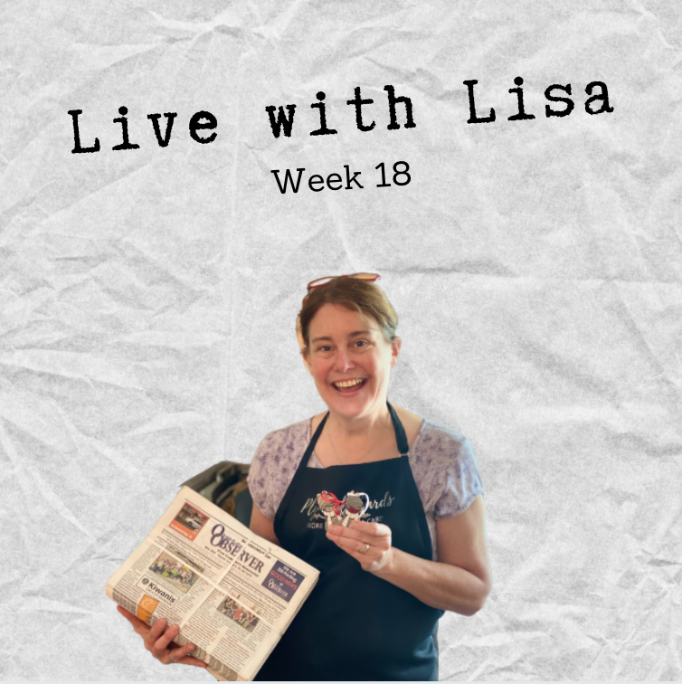 Live with Lisa Week 18-Plymouth Cards