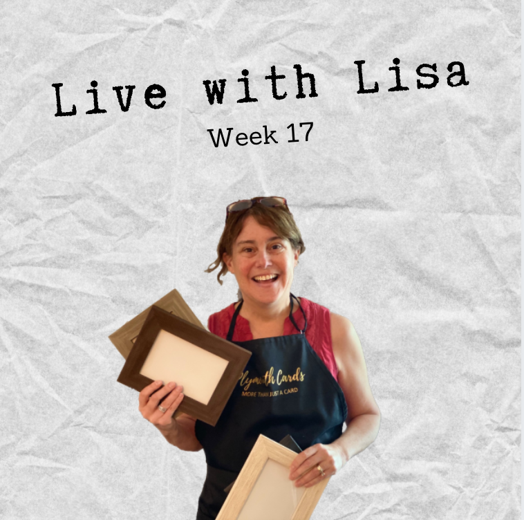Live with Lisa Week 17: Picture Frames, Gift Tags & More!-Plymouth Cards