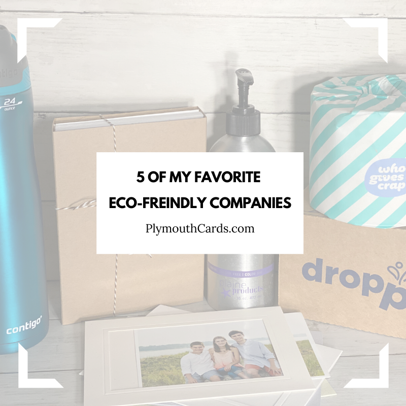 My Top 5 Favorite Eco-friendly Companies-Plymouth Cards