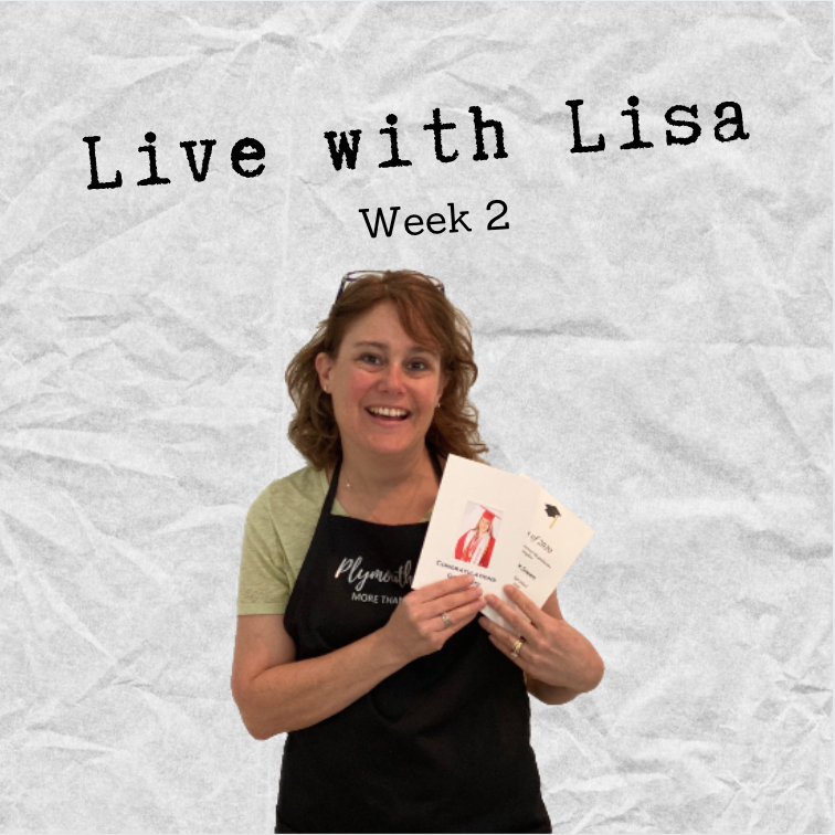 Live with Lisa Week 2: Ivory Cards, Custom Printing-Plymouth Cards