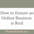 How to Ensure An Online Company is Real-Plymouth Cards