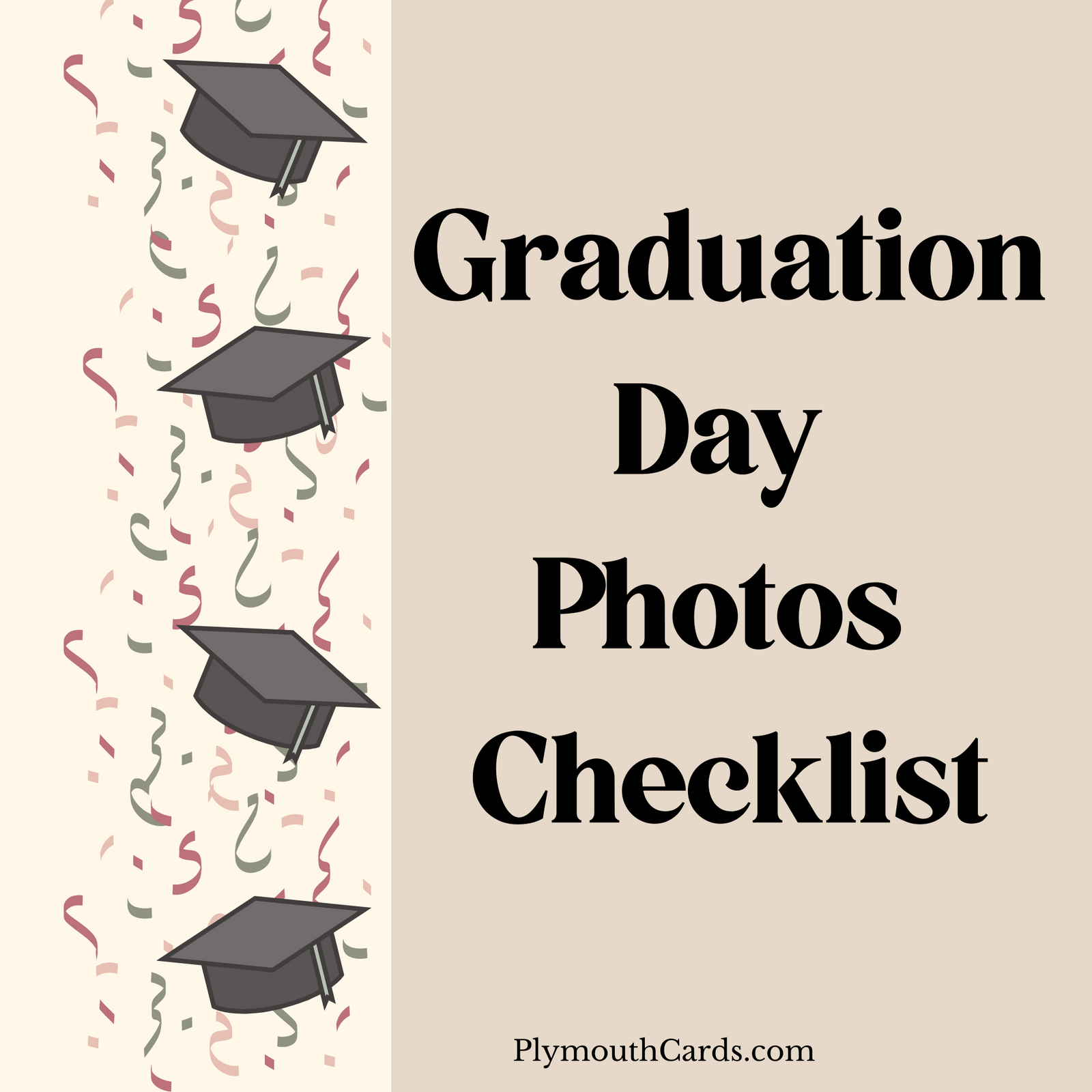 Graduation Photo Shoot Ideas & Look Book-Plymouth Cards