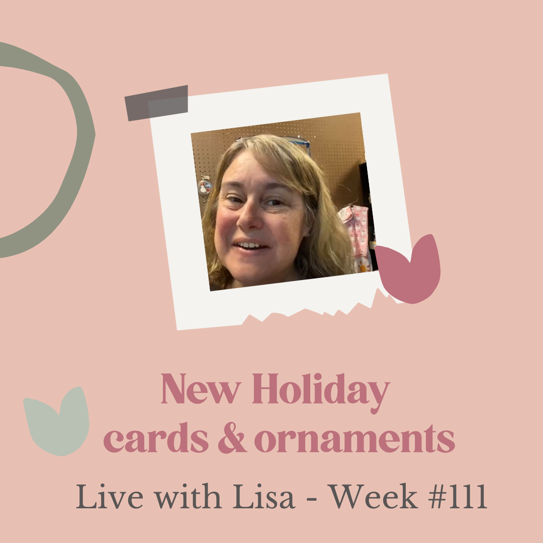 New Holiday Cards & Ornaments - Live with Lisa week 111-Plymouth Cards