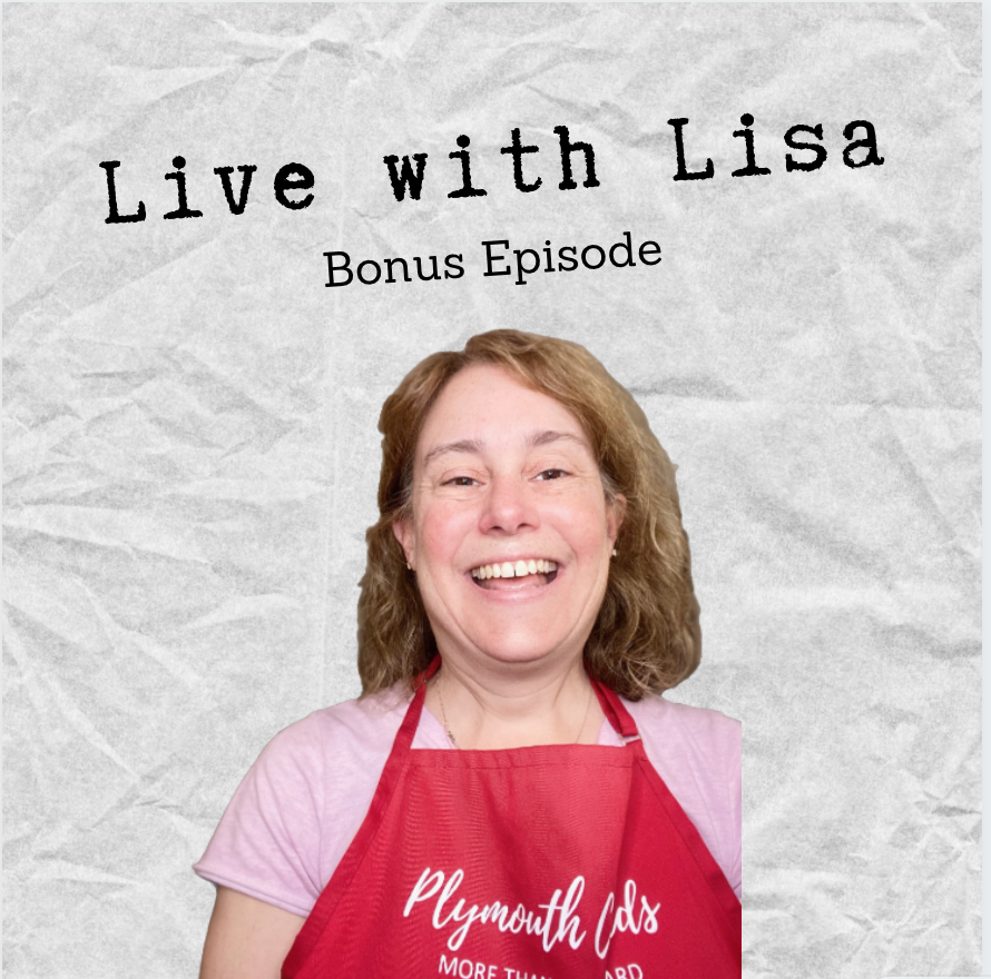 Live with Lisa: Bonus Episode!-Plymouth Cards