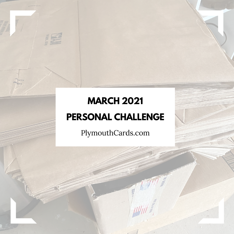 March Made in USA challenge-Plymouth Cards