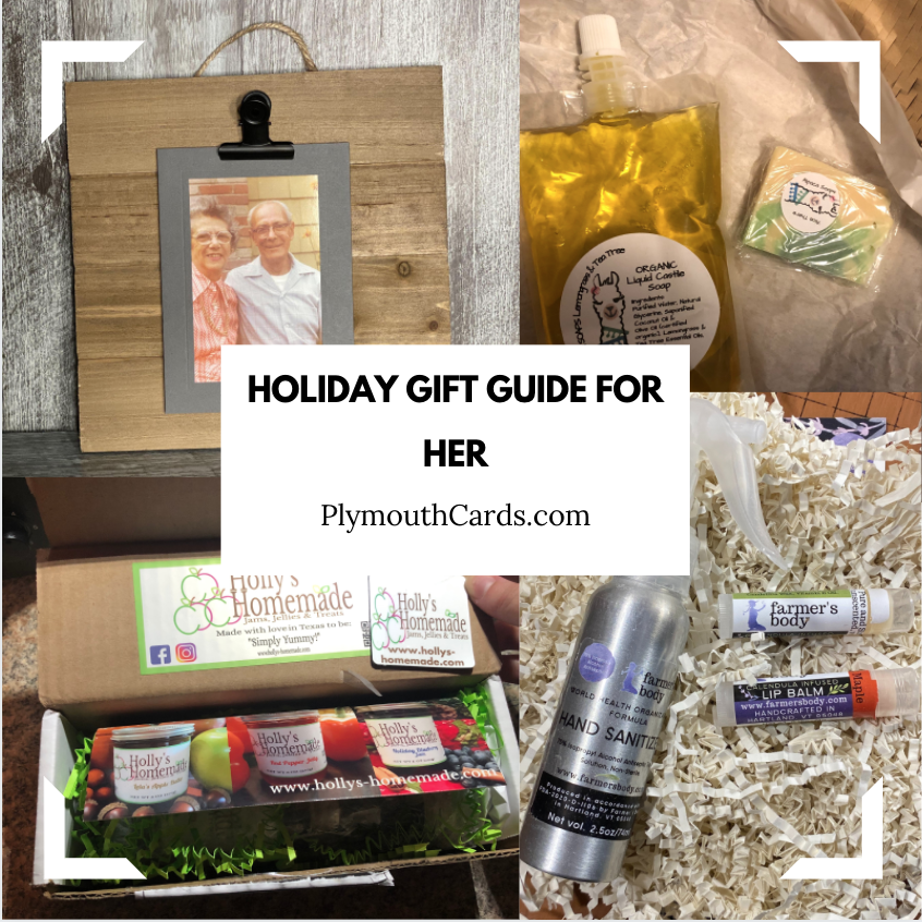 Holiday Gift Guide For Her-Plymouth Cards