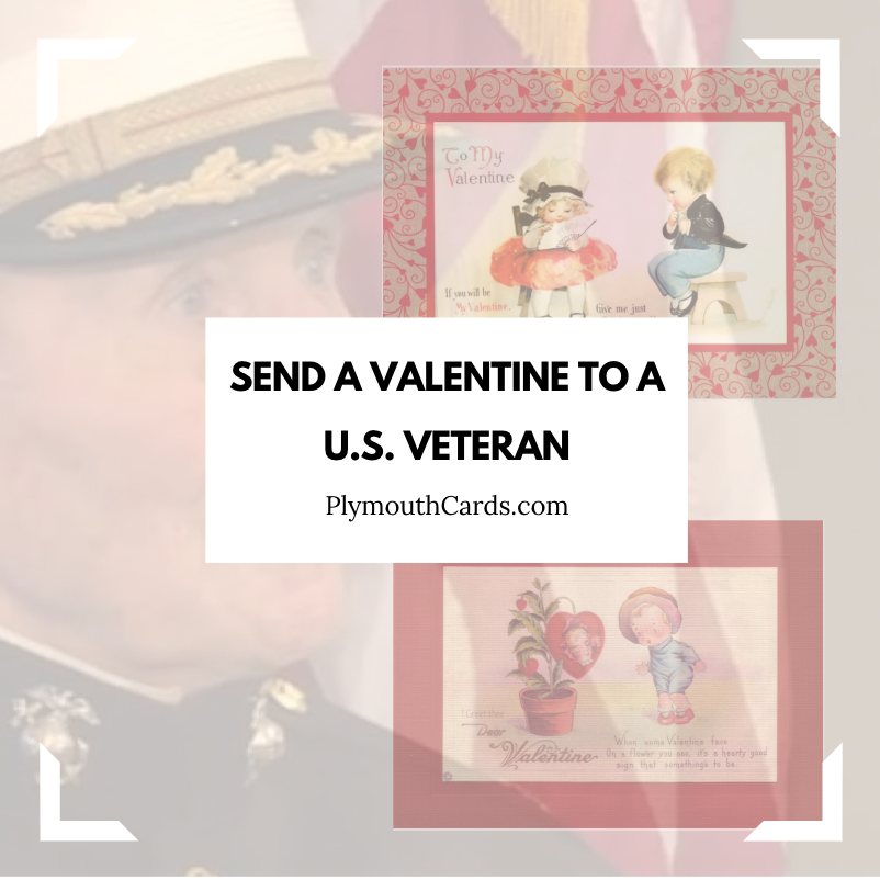 This Valentine's Day Send a Card to a Veteran-Plymouth Cards