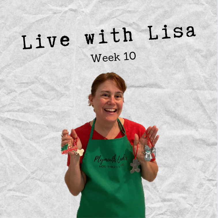 Live with Lisa Week 10: Black, Gray & Christmas Ornaments!-Plymouth Cards