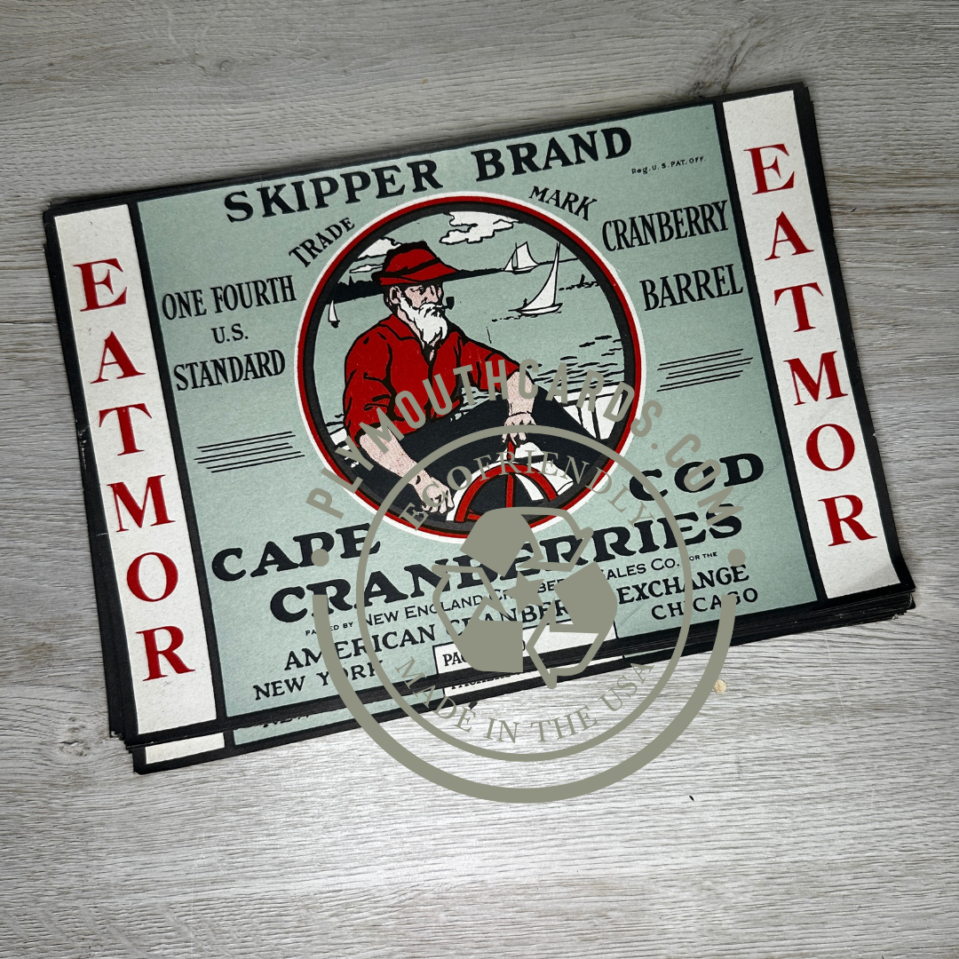 Cape Cod Cranberries crate labels